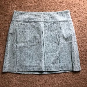 Vineyard Vines mini skirt - teal searsucker size 8